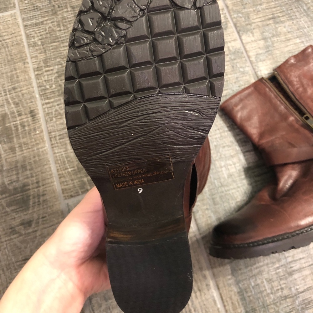 [Adam Tucker] Leather Boots - Picture 9 of 10